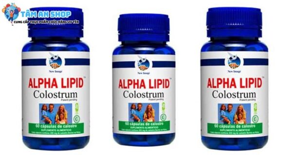 Sử dụng Alpha Lipid Colostrum để chăm sóc sức khỏe toàn diện