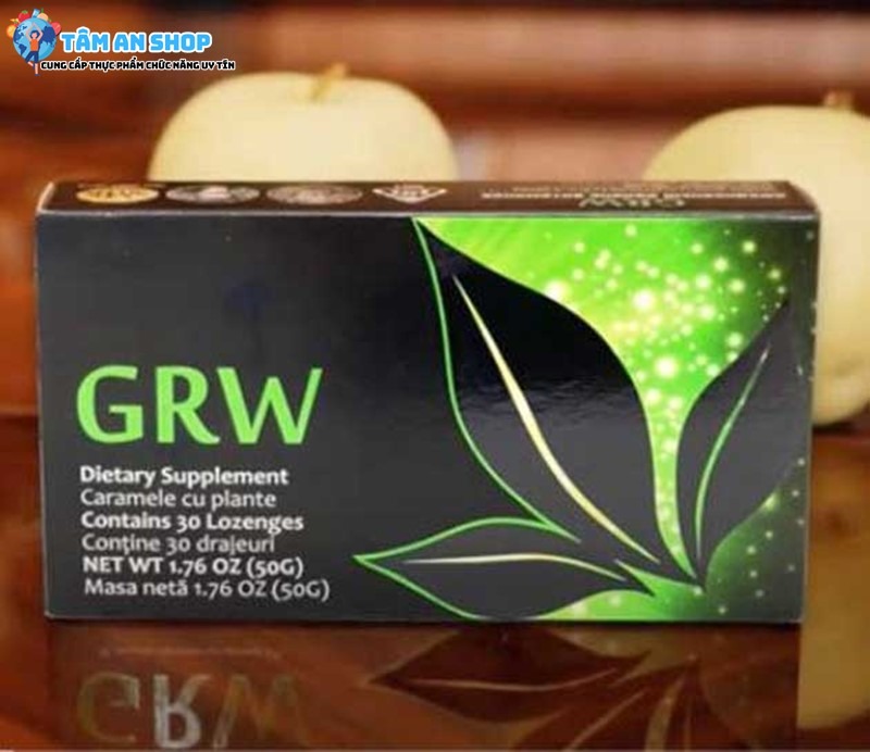 Sử dụng Viên ngậm GRW để nâng cao miễn dịch