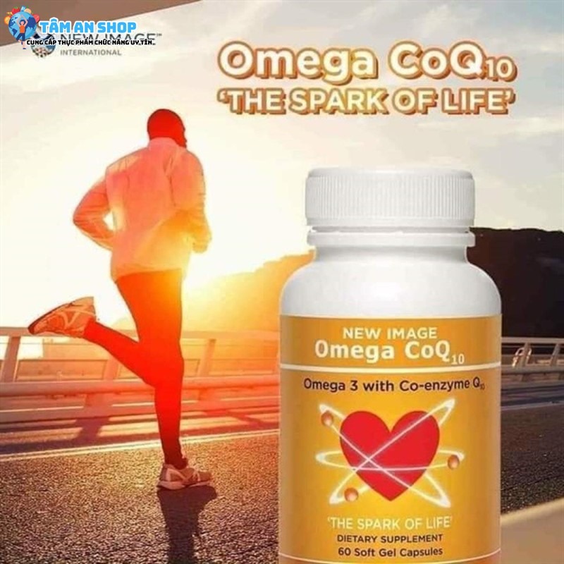 Omega CoQ10 giúp bổ sung dưỡng chất tốt cho tim