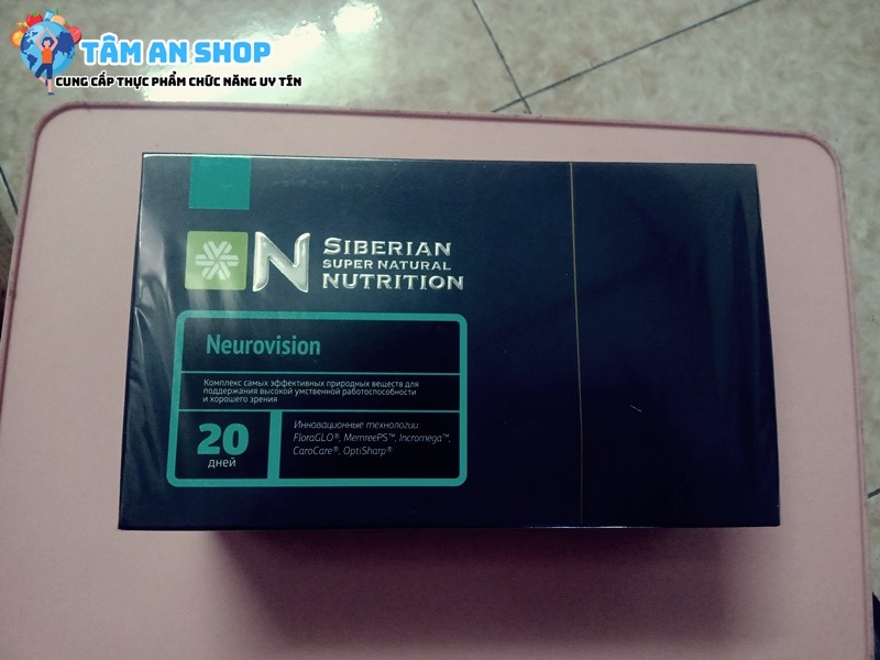 Super Natural Nutrition Neurovision siberian chính hãng bảo vệ mắt và da