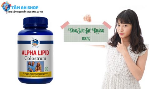 Alpha Lipid Colostrum tăng đề kháng