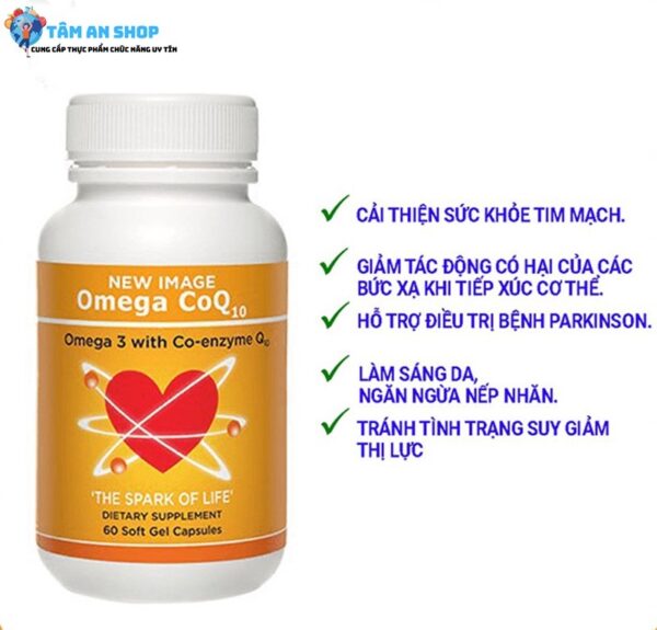 Công dụng của Omega CoQ10