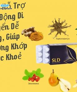 Công dụng của viên ngậm SLD xương khớp