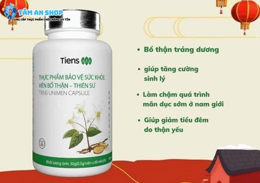 Công dụng của Viên bổ Thận thiên sư