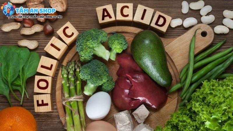 Folic acid có trong thực phẩm