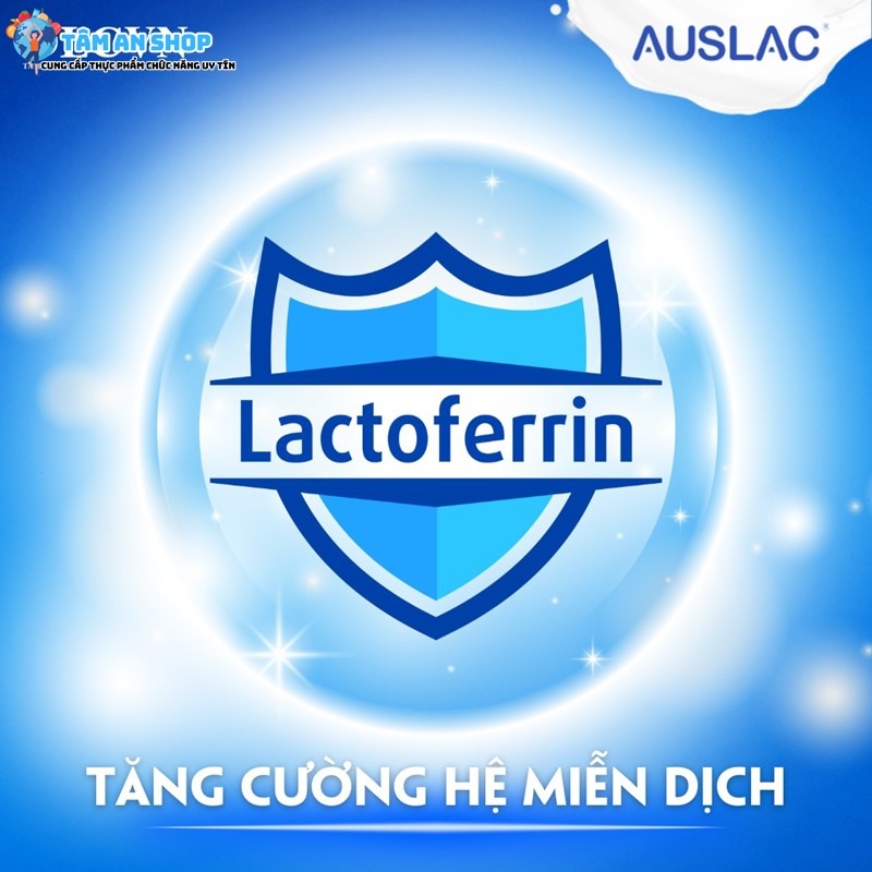 Lactoferrin tăng cường miễn dịch