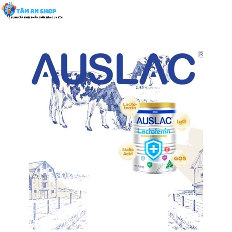 Sữa Auslac DLC là sản phẩm vàng cho sức khỏe