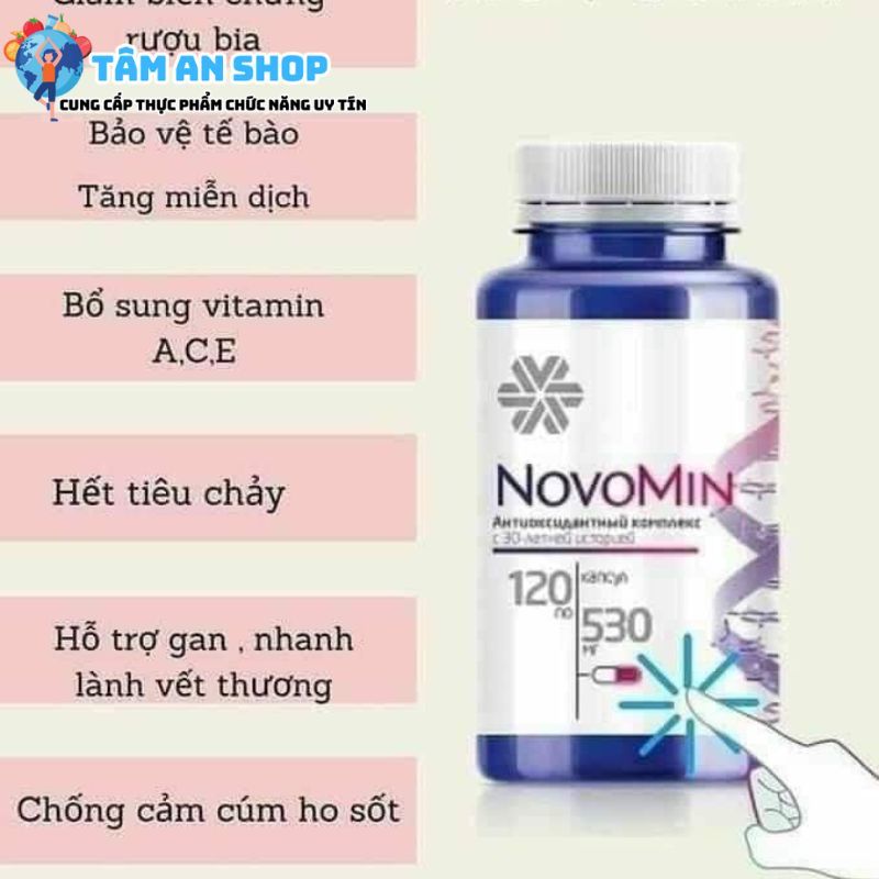 Hiệu quả vượt trội khi dùng Novomin