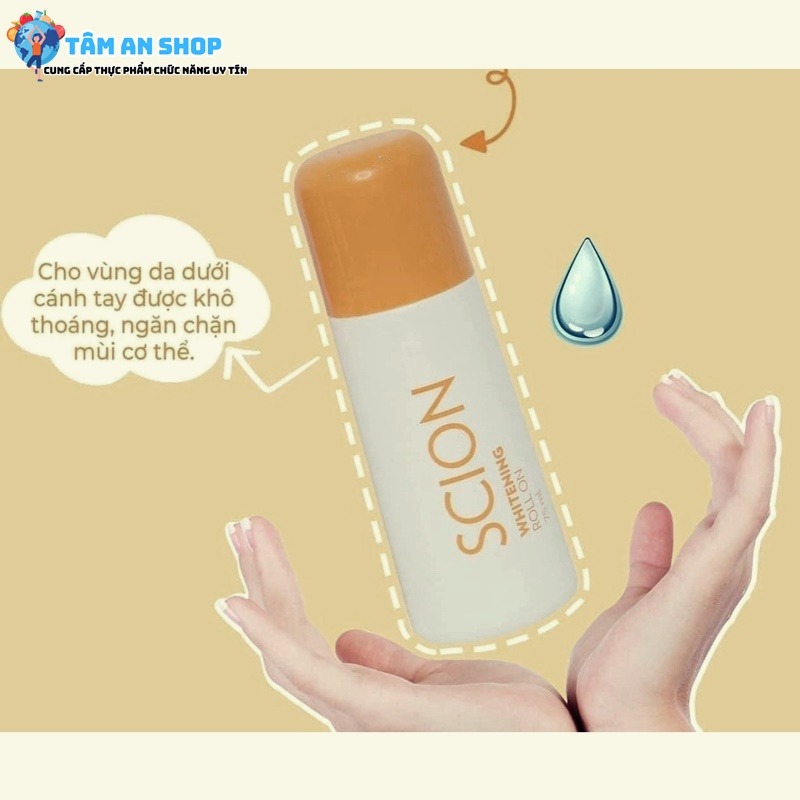 Lăn khử mùi Nuskin Scion được sản xuất tại Thái Lan