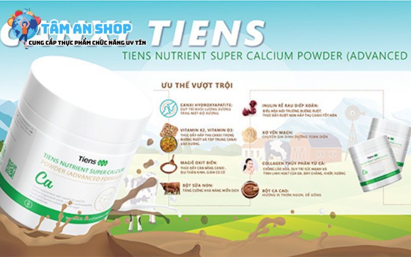 Lợi ích khi uống Super Calcium Powder