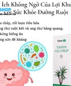 Lợi ích khi uống TIANSHI Fos Thiên sư