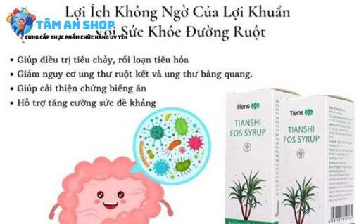 Lợi ích khi uống TIANSHI Fos Thiên sư