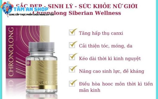 Lợi ích khi uống viên Chronolong Siberian