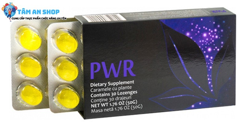 Viên ngậm PWR là sản phẩm của thương hiệu APLGO Hoa Kỳ