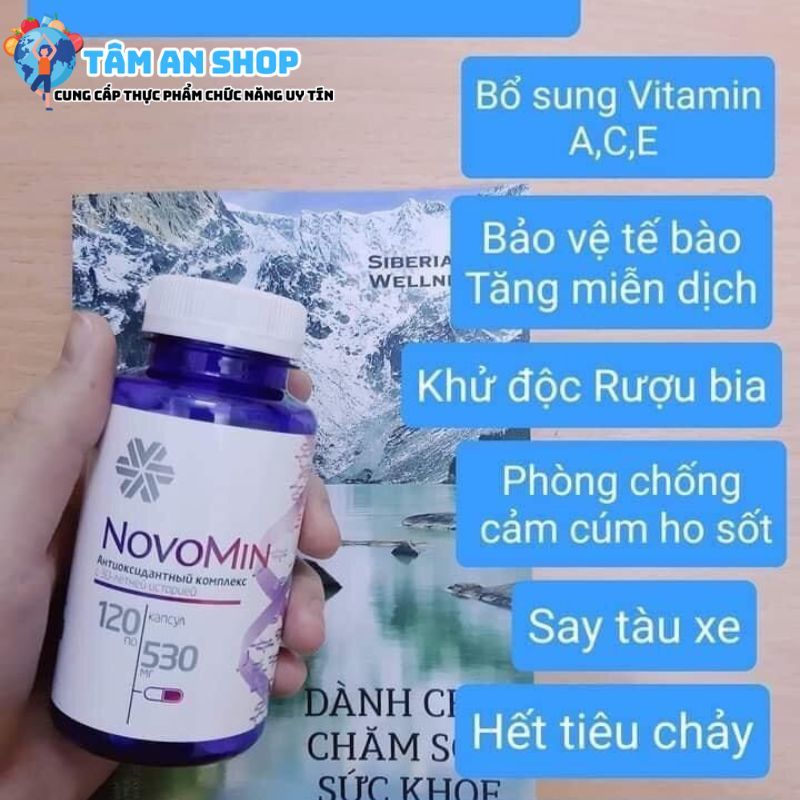 Novomin là nguồn dinh dưỡng quan trọng
