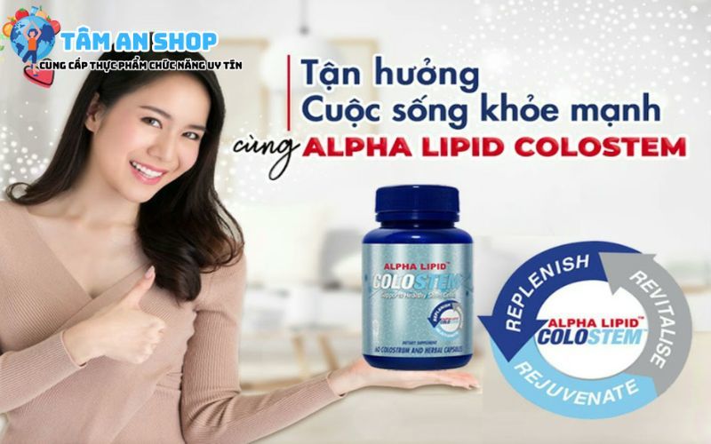 Sản phẩm Alpha Lipid Colostem giúp tế bào khỏe mạnh