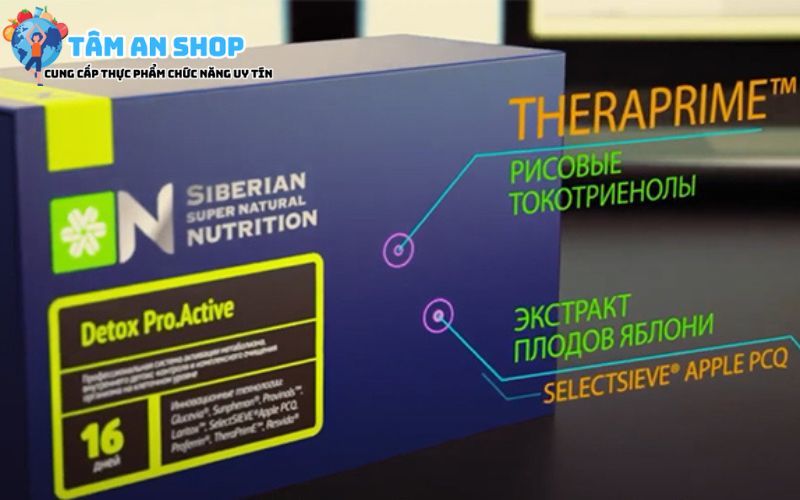 Sản phẩm hỗ trợ dinh dưỡng Siberian Detox Pro.Active 