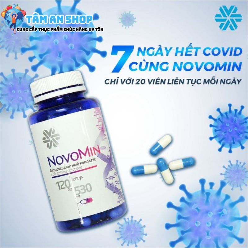 Sản phẩm hỗ trợ sức khỏe Novomin Siberian VN
