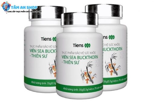 Bổ gan Thiên Sư (sea buckthorn ) đào thải độc tố