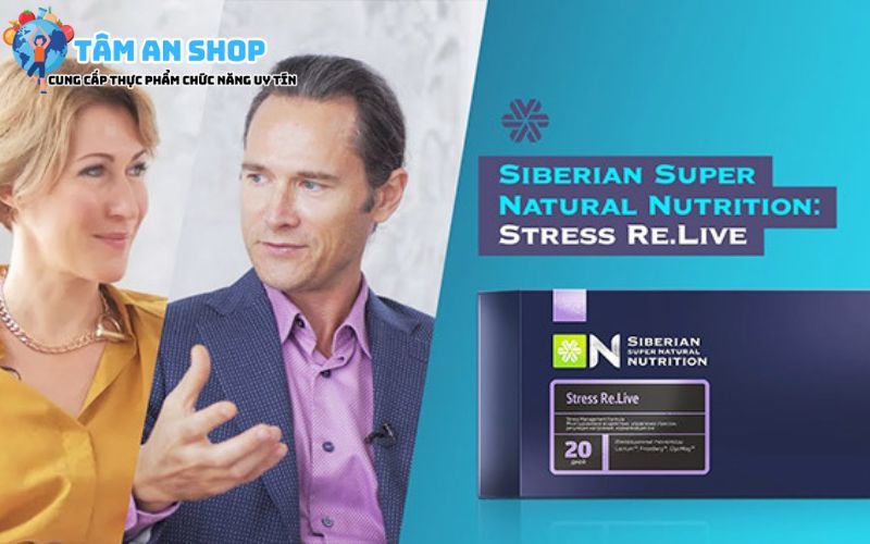 Siberian Super Natural Nutrition Stress Relive hỗ trợ ngủ ngon hơn
