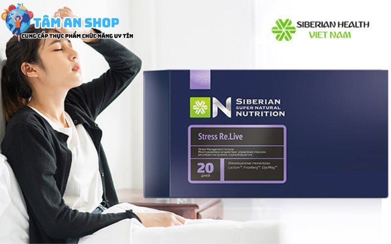 Siberian Super Natural Nutrition Stress Relive không gây mất ngủ