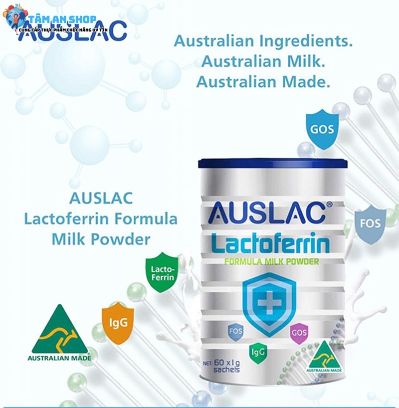 Sữa Auslac DLC được sản xuất theo quy trình khép kín