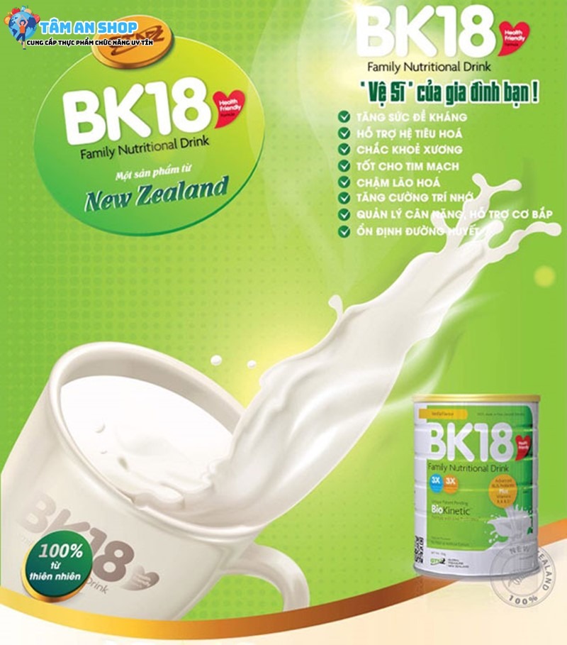 Lợi ích khi sử dụng BK18