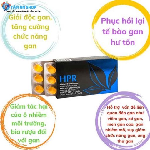 Viên ngậm HPR với nhiều lợi ích cho sức khỏe