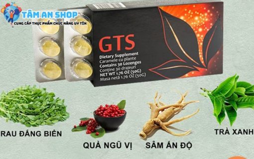 Viên ngậm GTS nâng cao sức khỏe đời sống