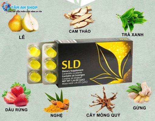 Các thành phần chính có trong SLD xương khớp