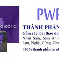 Các thành phần chính có trong viên ngậm PWR