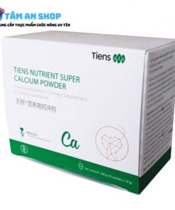 Tiens Nutrient Super Calcium Powder cải thiện hệ xương khớp vượt trội