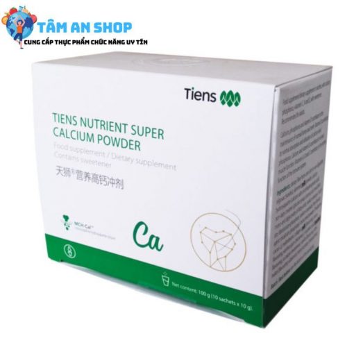 Tiens Nutrient Super Calcium Powder cải thiện hệ xương khớp vượt trội