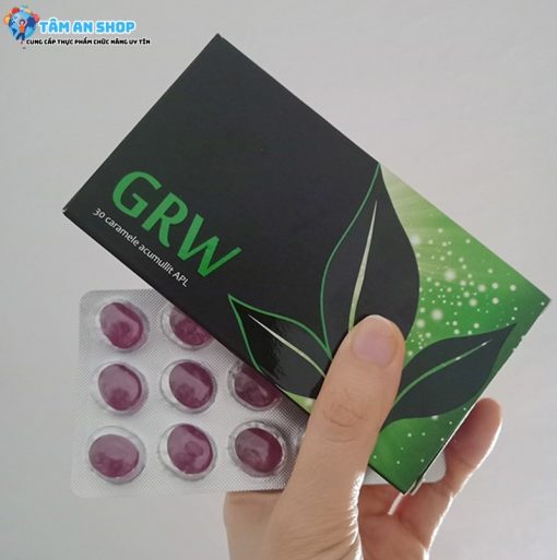 Viên ngậm GRW tăng cường miễn dịch chính hãng