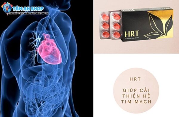 Viên ngậm HRT tốt cho tim mạch