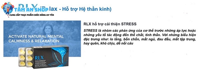 Viên ngậm RLX điều trị mất ngủ
