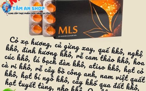 Viên ngậm MLS giảm hấp thu cholesterol xấu