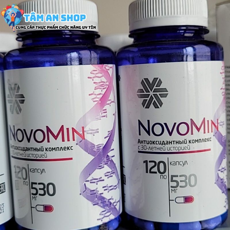 Viên uống Novomin Siberian VN tăng cường miễn dịch