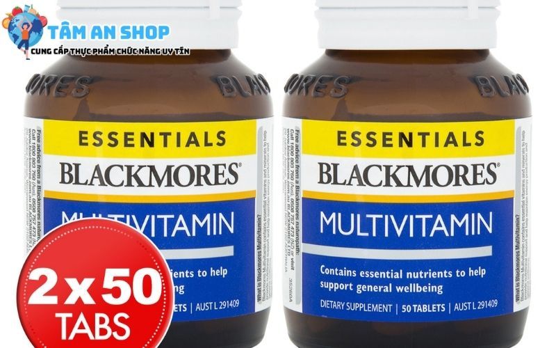 Vitamin tổng hợp cho người lớn Blackmores Essentials Multivitamin
