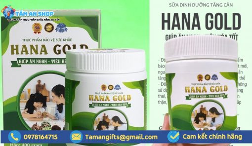 Sữa tăng cân Hana gold