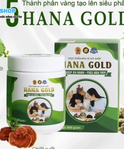 Thành phần sữa hana gold