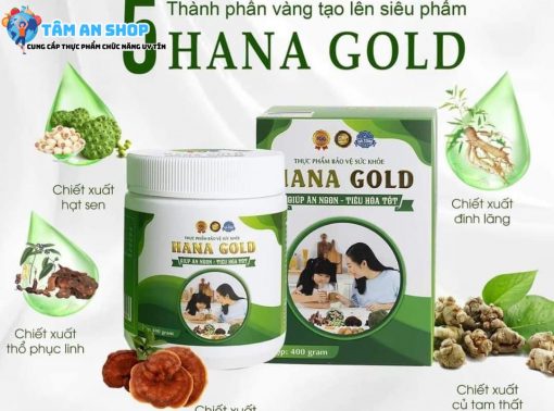 Thành phần sữa hana gold