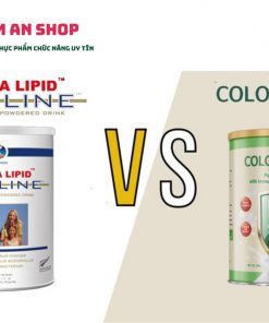 Sữa colos Iggold vs Alphalipid life line