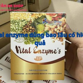 Dùng vital enzyme bao lâu thì ngừng