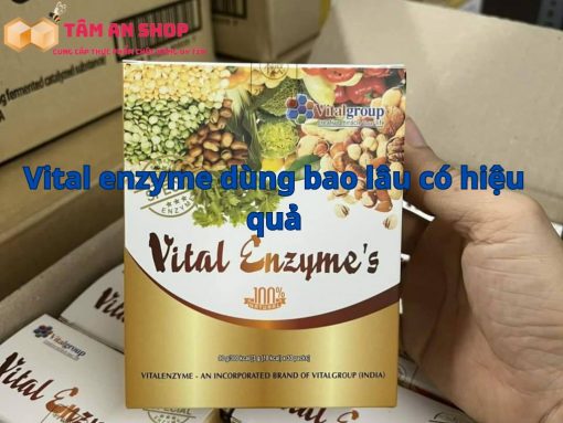 Dùng vital enzyme bao lâu thì ngừng